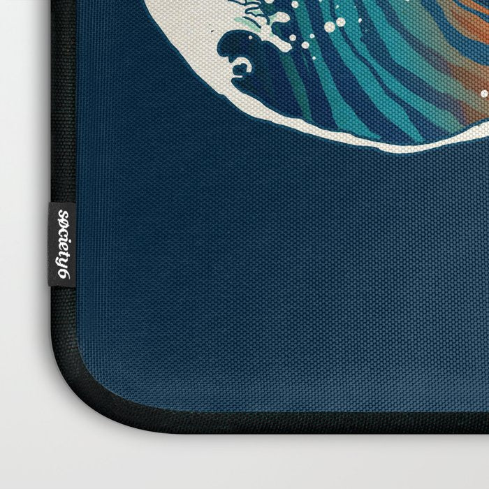The Wave is forever Laptop Sleeve Gallery Image 3