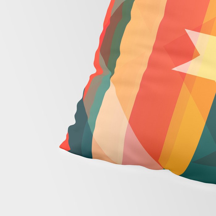Broken Diamond - Incalescence Pillow Sham Gallery Image 4