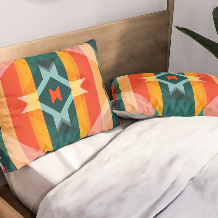 Broken Diamond - Incalescence Pillow Sham Gallery Image 2