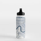 New Orleans City Map of Louisiana, USA - Coastal Water Bottle Gallery Image 3