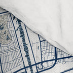 New Orleans City Map of Louisiana, USA - Coastal Comforter Gallery Image 4