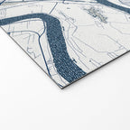 New Orleans City Map of Louisiana, USA - Coastal Welcome Mat Gallery Image 2