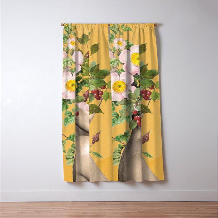 Floral beauty 12 Window Curtain Gallery Image 3