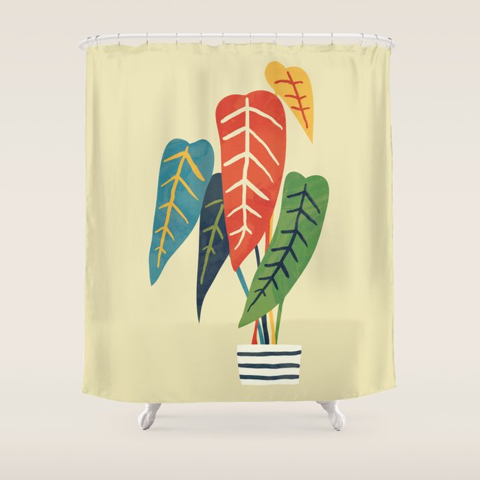 Go with the flow Shower Curtain Gallery Image 1