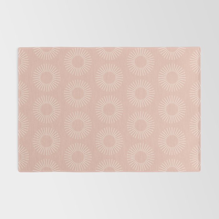 Minimalist Sunray Pattern XX Rug Gallery Image 2