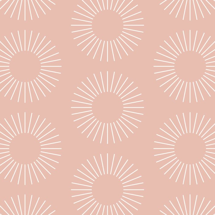 Minimalist Sunray Pattern XX Coffee Mug Gallery Image 2