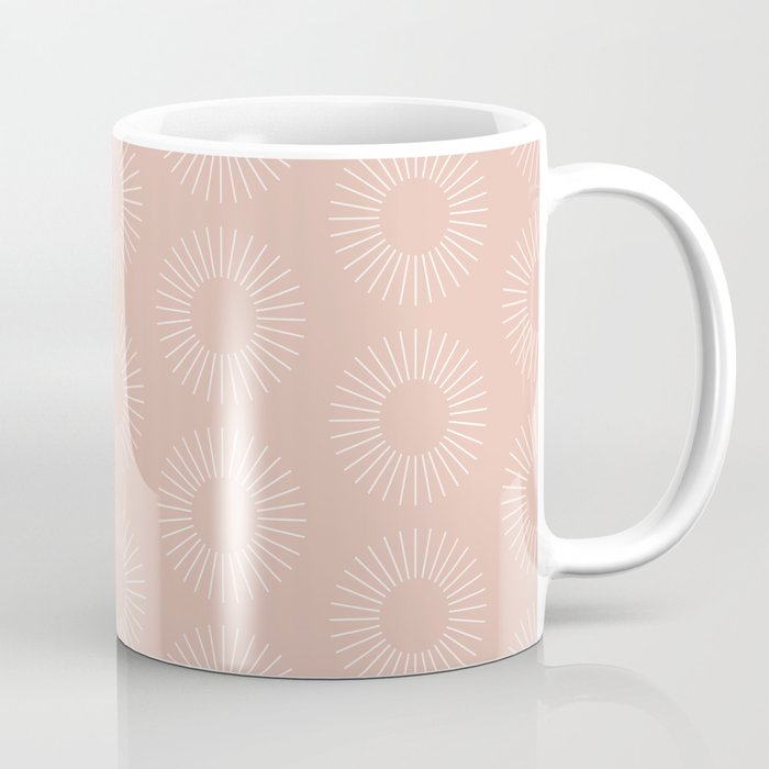 Minimalist Sunray Pattern XX Coffee Mug Gallery Image 1