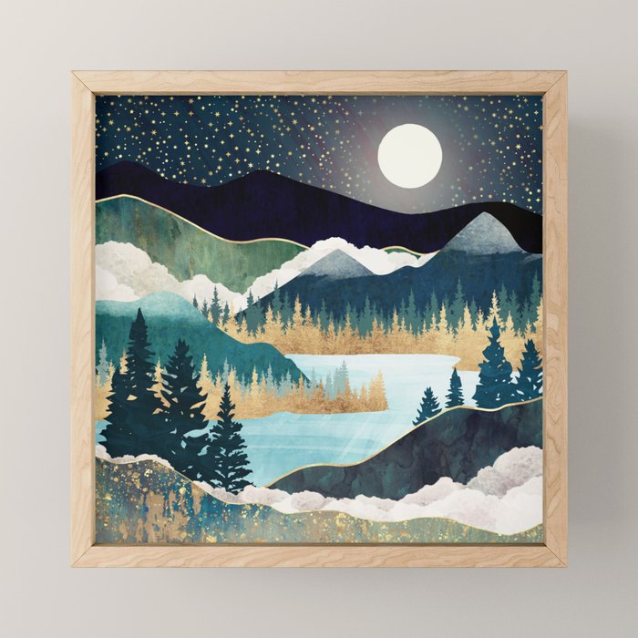 Star Lake Mini Art Print Gallery Image 1