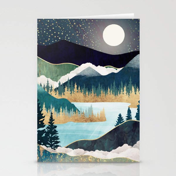 Star Lake Stationery Card Gallery Image 1