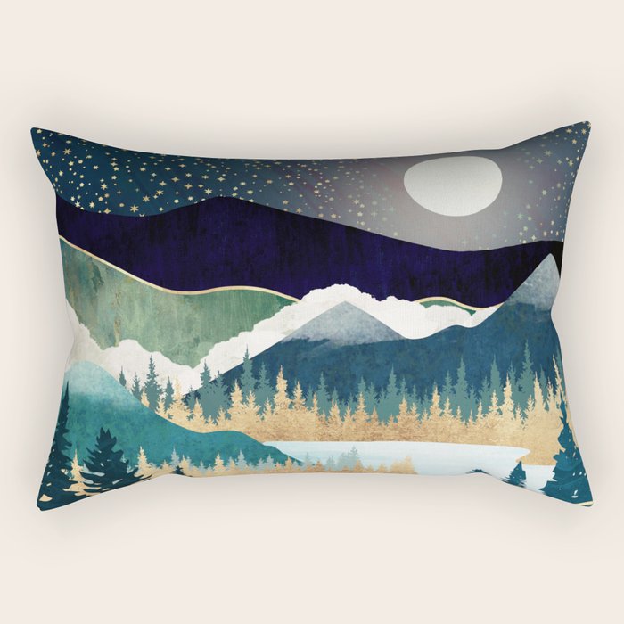 Star Lake Rectangular Pillow Gallery Image 2
