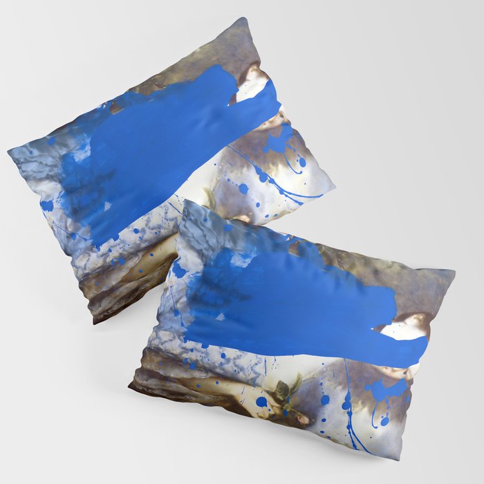 Blue Bomb Pillow Sham Gallery Image 1