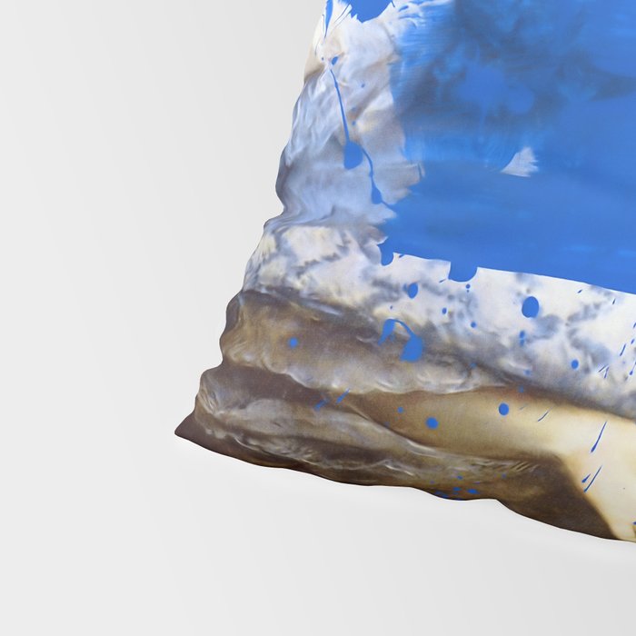 Blue Bomb Pillow Sham Gallery Image 4