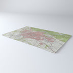 Vintage Map of Austin Texas (1955) Rug Gallery Image 3