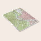 Vintage Map of Austin Texas (1955) Notebook Gallery Image 3