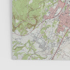 Vintage Map of Austin Texas (1955) Poster Gallery Image 3