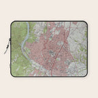 Vintage Map of Austin Texas (1955) Laptop Sleeve Gallery Image 1