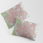 Vintage Map of Austin Texas (1955) Pillow Sham Gallery Image 3