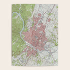 Vintage Map of Austin Texas (1955) Poster Gallery Image 4