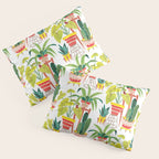 Happy Plants Happy Home Pillow Sham Gallery Image 3
