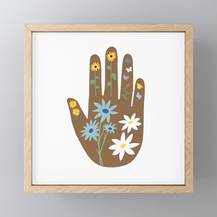 All the good things - left hand Mini Art Print Gallery Image 1