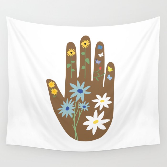 All the good things - left hand Wall Tapestry Gallery Image 1