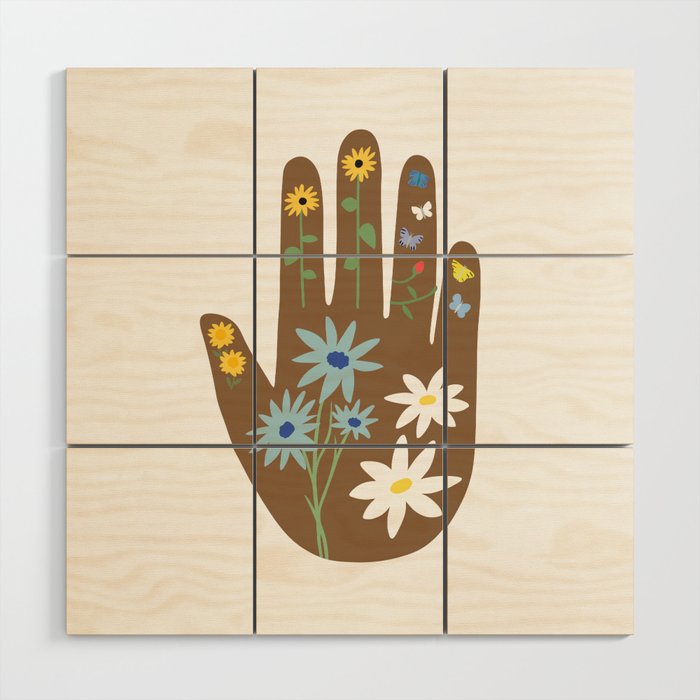 All the good things - left hand Wood Wall Art Gallery Image 1