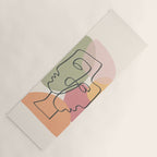 Abstract Profiles 04 Yoga Mat Gallery Image 1
