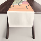 Abstract Profiles 04 Table Runner Gallery Image 1