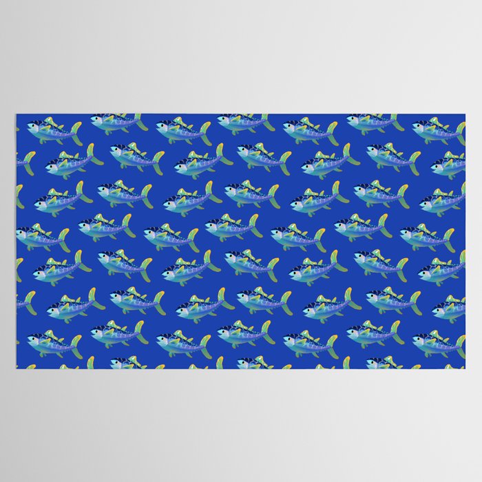 Atlantic Bluefin Tuna Tablecloth Gallery Image 2