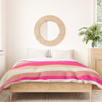 Flamingo Stripes Duvet Cover Gallery Image 3