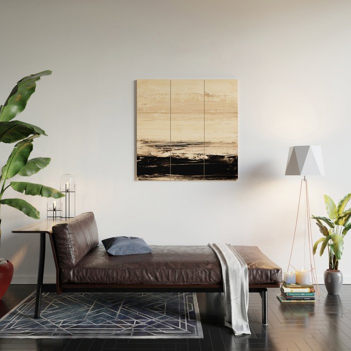 abstract minimalist landscape 14 Wood Wall Art Gallery Image 2