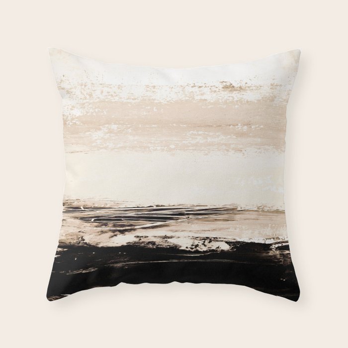 abstract minimalist landscape 14 Throw Pillow Gallery Image 1