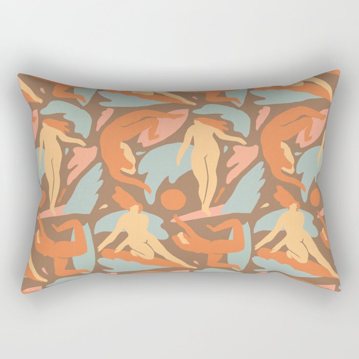 Flow pattern Rectangular Pillow Gallery Image 2