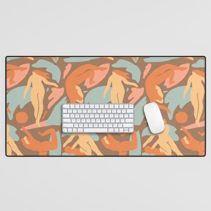 Flow pattern Desk Mat Gallery Image 1
