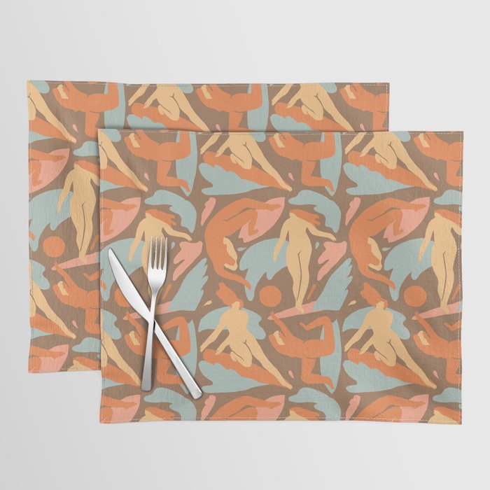 Flow pattern Placemat Gallery Image 1