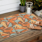 Flow pattern Outdoor Rug Gallery Image 2