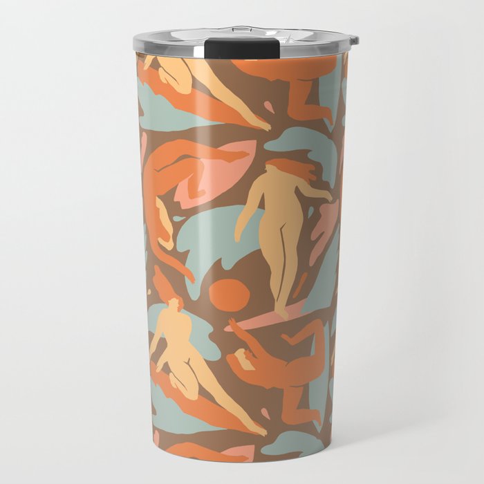 Flow pattern Travel Mug Gallery Image 1