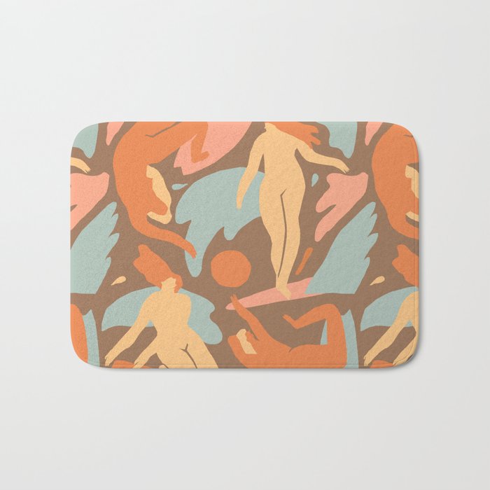 Flow pattern Bath Mat Gallery Image 1