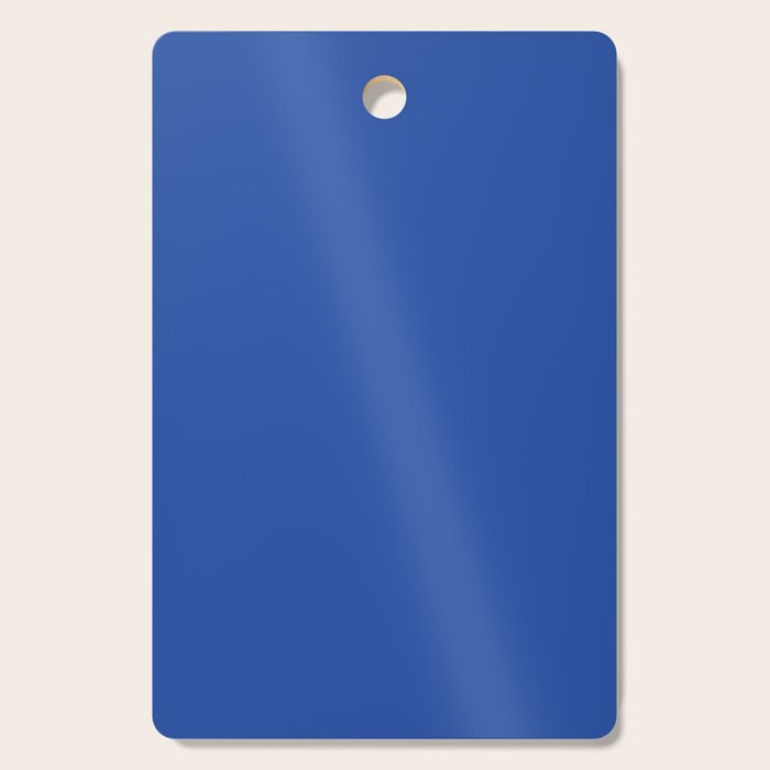Cobalt Blue Solid Color Cutting Board Gallery Image 1