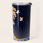 Shiba Inu The Great Wave in Night Travel Mug Gallery Image 2