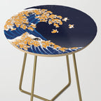Shiba Inu The Great Wave in Night Side Table Gallery Image 2