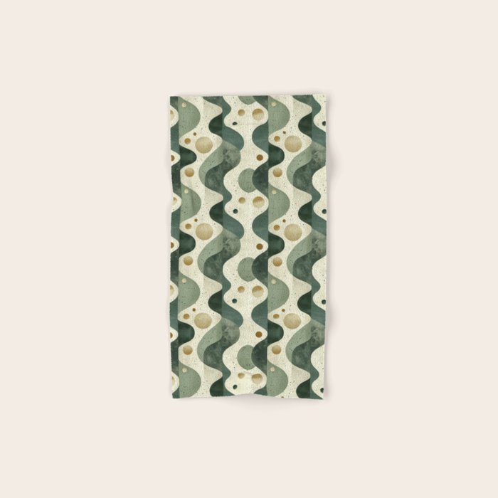 Groovy Sage Bath Towel Gallery Image 1