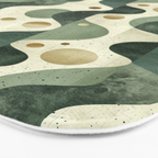 Groovy Sage Bath Mat Gallery Image 3