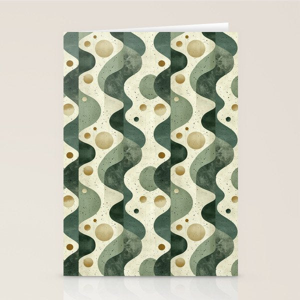 Groovy Sage Stationery Card Gallery Image 1