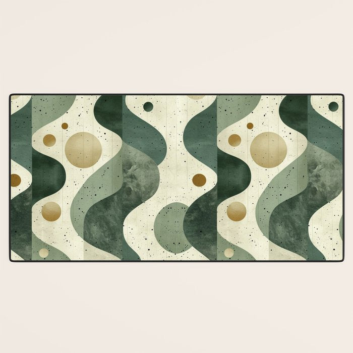 Groovy Sage Desk Mat Gallery Image 3