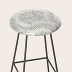 Triceratops Damask Stool Gallery Image 2