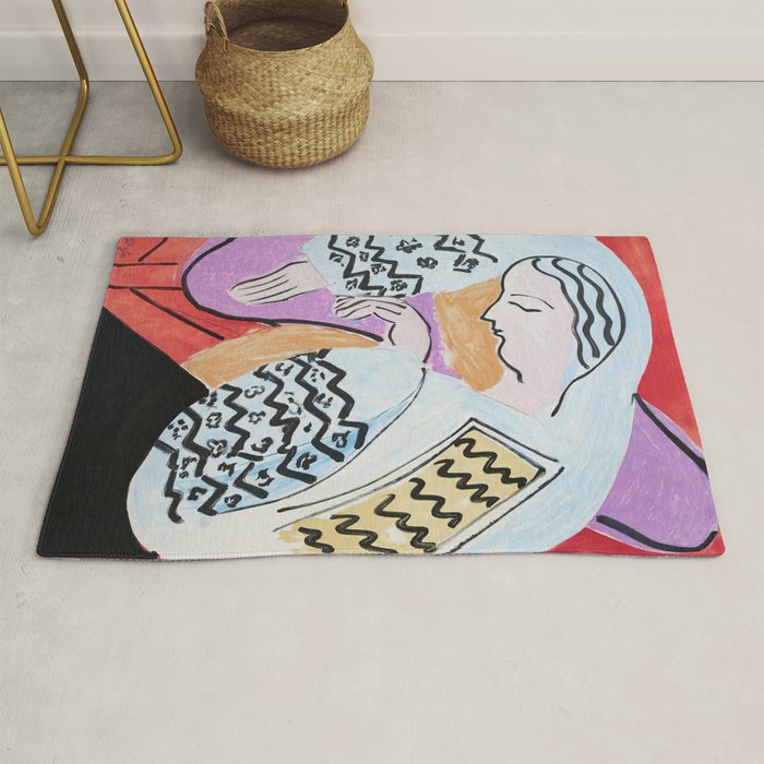 Henri Matisse - The Dream - 1940 Artwork Rug Gallery Image 1