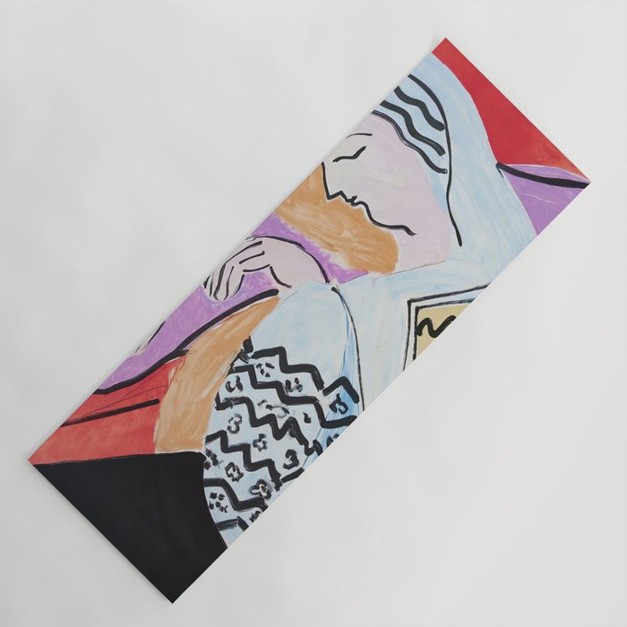Henri Matisse - The Dream - 1940 Artwork Yoga Mat Gallery Image 1
