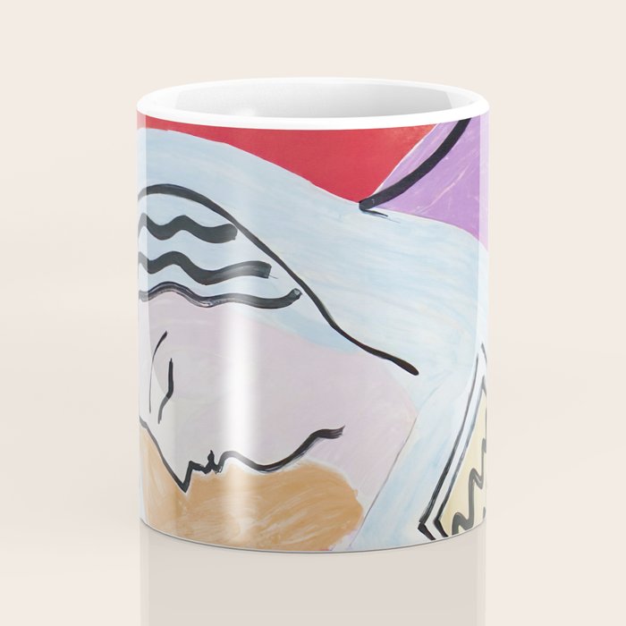 Henri Matisse - The Dream - 1940 Artwork Coffee Mug Gallery Image 4