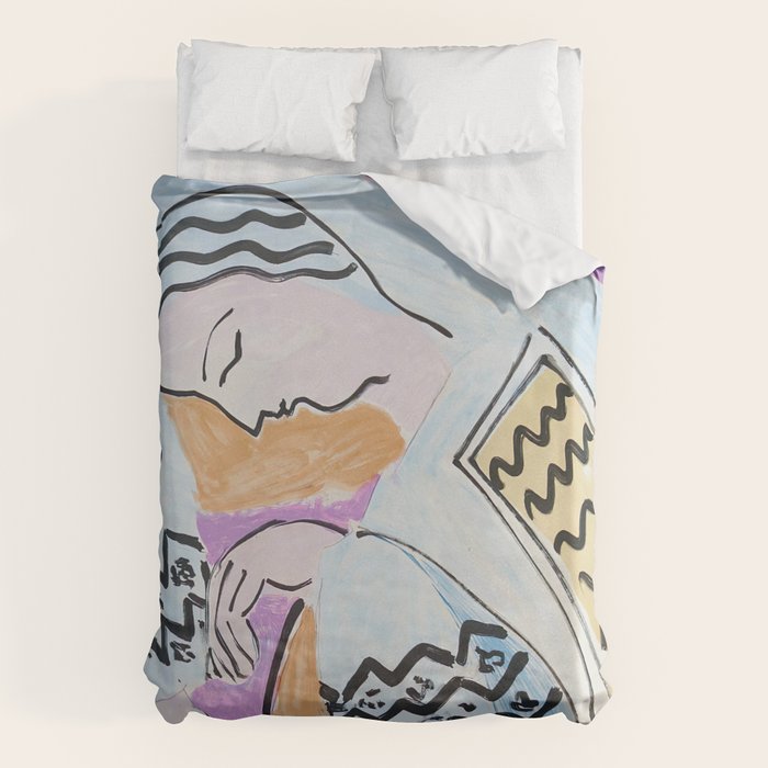 Henri Matisse - The Dream - 1940 Artwork Duvet Cover Gallery Image 6